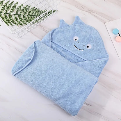 Baby Hooded Poncho Bath Towel